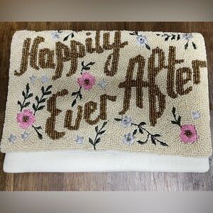 Beaded 'Happily Ever After' Clutch